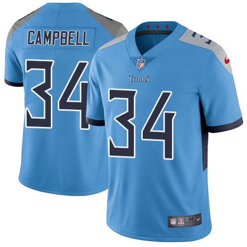 Nike Men & Women & Youth Titans 34 Earl Campbell Light Blue New 2018 NFL Vapor Untouchable Limited Jersey,We sell and wholesale Nike Men & Women & Youth Titans 34 Earl Campbell Light Blue New 2018 NFL Vapor Untouchable Limited Jersey on line form chian!